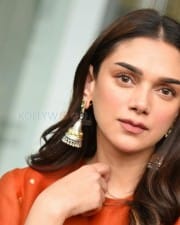 Actress Aditi Rao Hydari at Maha Samudram Movie Press Meet Pictures 38