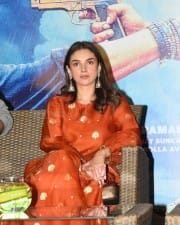 Actress Aditi Rao Hydari at Maha Samudram Movie Press Meet Pictures 46