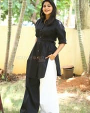 Actress Aishwarya Lekshmi at Godse Movie Interview Photos 08