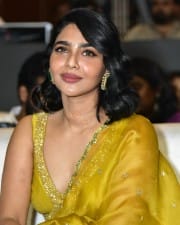 Actress Aishwarya Lekshmi at King of Kotha Pre Release Event Photos 01