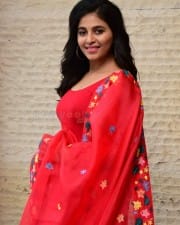 Actress Anjali at Vakeel Saab Movie Promo Event Stills