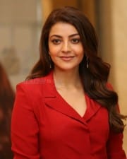 Actress Kajal Agarwal At Kavacham Movie Trailer Launch Photos