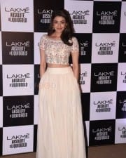 Actress Kajal Agarwal At Lakme Fashion Week Photos