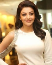 Actress Kajal Agarwal At Mla Movie Success Meet Photos