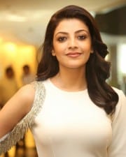 Actress Kajal Agarwal At Mla Movie Success Meet Photos