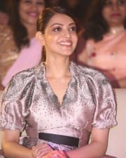 Actress Kajal Agarwal At Mla Pre Release Event Photos