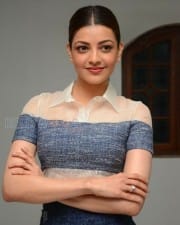 Actress Kajal Agarwal Interview Pictures