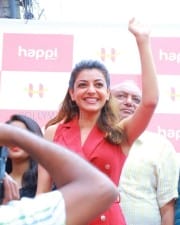 Actress Kajal Aggarwal At Happi Mobiles Launch Photos