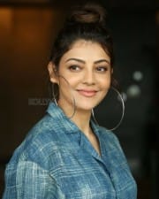 Actress Kajal Aggarwal At Ranarangam Interview Photos