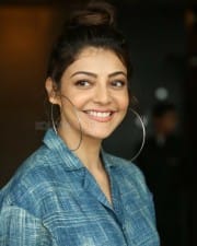 Actress Kajal Aggarwal At Ranarangam Interview Photos