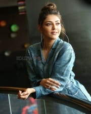 Actress Kajal Aggarwal At Ranarangam Interview Photos