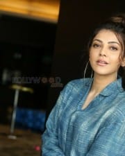 Actress Kajal Aggarwal At Ranarangam Interview Photos