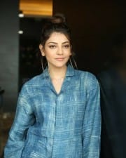 Actress Kajal Aggarwal At Ranarangam Interview Photos