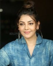 Actress Kajal Aggarwal At Ranarangam Interview Photos