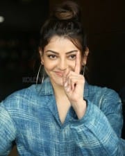 Actress Kajal Aggarwal At Ranarangam Interview Photos