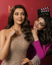 Actress Kajal Aggarwal Wax Statue Launch In Singapore Madame Tussauds Photos