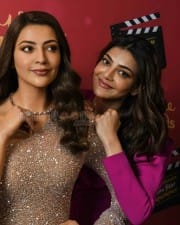 Actress Kajal Aggarwal Wax Statue Launch In Singapore Madame Tussauds Photos