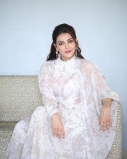 Actress Kajal Aggarwal at Satyabhama Movie Interview Pictures 16