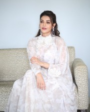 Actress Kajal Aggarwal at Satyabhama Movie Interview Pictures 17