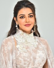 Actress Kajal Aggarwal at Satyabhama Movie Interview Pictures 30