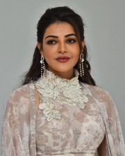 Actress Kajal Aggarwal at Satyabhama Movie Interview Pictures 32