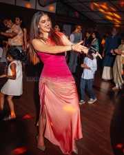 Actress Keerthy Suresh Dancing in a Party Pictures 01