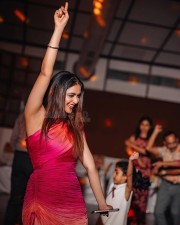 Actress Keerthy Suresh Dancing in a Party Pictures 02