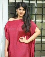 Actress Megha Akash at Raja Raja Chora Movie Interview Pictures