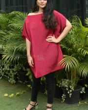 Actress Megha Akash at Raja Raja Chora Movie Interview Pictures