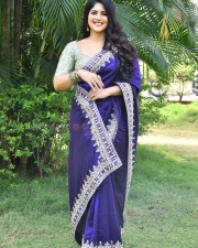 Actress Megha Akash at Vikkatakavi Pre Release Press Meet Pictures 06