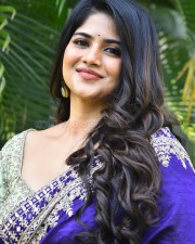 Actress Megha Akash at Vikkatakavi Pre Release Press Meet Pictures 15