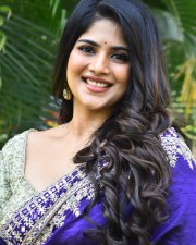 Actress Megha Akash at Vikkatakavi Pre Release Press Meet Pictures 16