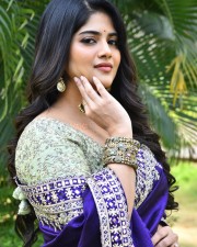 Actress Megha Akash at Vikkatakavi Pre Release Press Meet Pictures 18