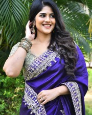 Actress Megha Akash at Vikkatakavi Pre Release Press Meet Pictures 25