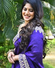 Actress Megha Akash at Vikkatakavi Pre Release Press Meet Pictures 28