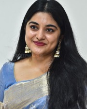 Actress Nivetha Thomas at 35 Chinna Katha Kadu Success Meet Pictures 16