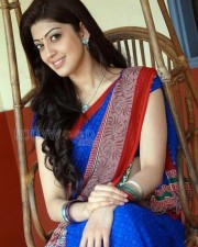 Actress Pranitha Sexy Saree Stills