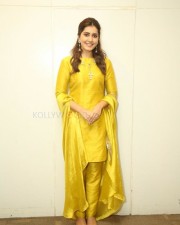 Actress Raashi Khanna At Kousalya Krishnamurthy Pre release Event Photos