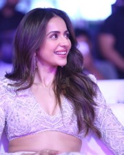 Actress Rakul Preet Singh at Indian 2 Movie Pre Release Event Pictures 32