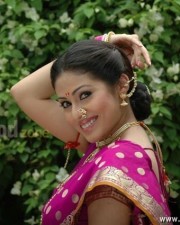 Actress Sada Saree Pictures