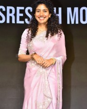 Actress Sai Pallavi at Amaran Movie Pre Release Event Pictures 05