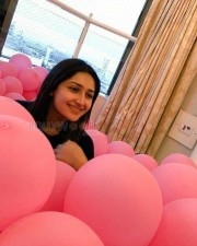 Actress Sayyeshaa Saigal Candid Pictures