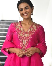 Actress Shraddha Srinath at Daaku Maharaj Movie Success Celebration Event Photos 11