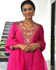 Actress Shraddha Srinath at Daaku Maharaj Movie Success Celebration Event Photos 14