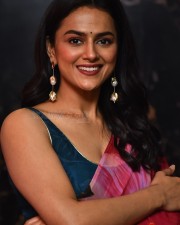 Actress Shraddha Srinath at Daaku Maharaj Movie Trailer Launch Photos 22