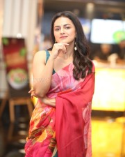 Actress Shraddha Srinath at Daaku Maharaj Movie Trailer Launch Photos 49