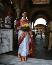 Actress Tamannaah Bhatia at Babulnath Mandir Photos 04
