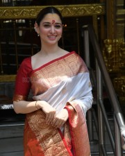 Actress Tamannaah Bhatia at Babulnath Mandir Photos 11