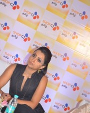 Actress Trisha At Shop Cj Tamil Channel Launch Photos