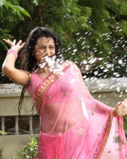 Actress Trisha Wet Saree Photos